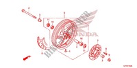 RUOTA ANTERIORE per Honda PCX 150 2013