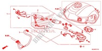 SERBATOIO COMBUSTIBILE/POMPA COMBUSTIBILE per Honda CROSSTOURER 1200 DCT 2017