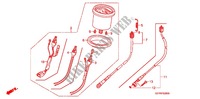 FANALE/TACHIMETRO(2) per Honda APE 50 DELUXE Front brake disk 2012