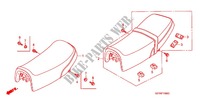SEDILE SINGOLO(2) per Honda APE 50 DELUXE Front brake disk 2011