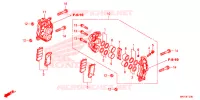 CALIBRO FRENO ANTERIORE per Honda X ADV 750 35KW 2018
