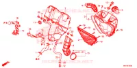 COPERTURA ANTERIORE/FILTRO ARIA per Honda X ADV 750 35KW 2018