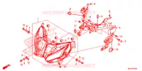 FARO ANTERIORE per Honda X ADV 750 35KW 2018