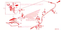 LEVA FRENO PARCHEGGIO per Honda X ADV 750 35KW 2018