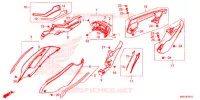 SEDILE/RIPARO POSTERIORE per Honda X ADV 750 35KW 2018