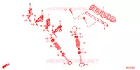 ALBERO A CAMME/VALVOLA per Honda AFRICA TWIN CRF 1000 DCT RED 2018