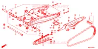BRACCIO OSCILLANTE/CASSA CATENA per Honda AFRICA TWIN CRF 1000 DCT RED 2018
