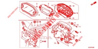 INDICATORE COMBINAZIONE per Honda CRF 250 RALLYE ABS 2017