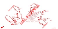 SPECCHIO   PARAMANO per Honda CRF 250 L 2018