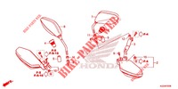 SPECCHIO   PARAMANO per Honda CRF 250 L 2018