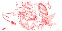 SEDILE/SCATOLA BAGAGLI per Honda NC 750 POLICE 2017
