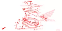 COPERTURA BAULE per Honda NC 750 POLICE 2017