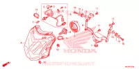 FARO ANTERIORE per Honda NC 750 POLICE 2017
