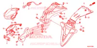LUCE CODA/LUCE TARGA per Honda NC 750 POLICE 2017