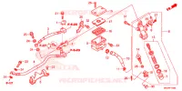 MAESTRO FRENO POSTERIORE CILINDRO per Honda NC 750 POLICE 2017
