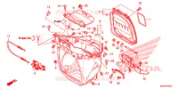 SEDILE/SCATOLA BAGAGLI per Honda NC 750 POLICE 2017