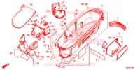 SEDILE/SCATOLA BAGAGLI per Honda FORZA 300 ABS 2018