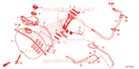 SERBATOIO CARBURANTE  per Honda FORZA 300 ABS 2018