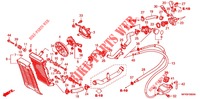 RADIATORE per Honda VT 1300 FURY ABS 2011
