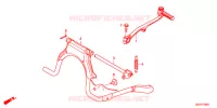 PIEDE D'APPOGGIO/PEDALE A TIRO per Honda DUNK 50 2020
