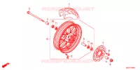 RUOTA ANTERIORE per Honda DUNK 50 2020