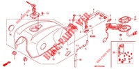 SERBATOIO COMBUSTIBILE/POMPA COMBUSTIBILE  per Honda CB 1100 ABS 2013