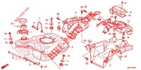 SERBATOIO COMBUSTIBILE  per Honda FOURTRAX 420 RANCHER 4X4 EPS Manual Shift 2019