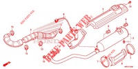 SMORZATORE SCARICO   per Honda FOURTRAX 420 RANCHER 4X4 EPS Manual Shift 2019