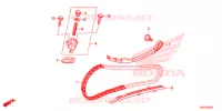 CATENA CAMMA/TENSIONE per Honda SH 300 I ABS STANDARD 3E 2019