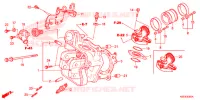 COPERTURA TESTA CILINDRO per Honda SH 300 I ABS STANDARD 3E 2019