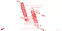 CUSCINO POSTERIORE(2) per Honda SH 300 I ABS STANDARD 3E 2019
