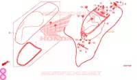 SCATOLA BAGAGLI per Honda SH 300 I ABS STANDARD 3E 2019