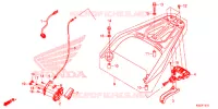 SEDILE/PORTATORE per Honda SH 300 I ABS STANDARD 3E 2019