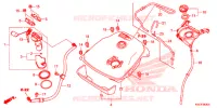 SERBATOIO CARBURANTE  per Honda SH 300 I ABS STANDARD 3E 2019