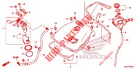 SERBATOIO CARBURANTE  per Honda SH 300 I ABS S 2020