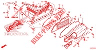 COPERTURA ANTERIORE/FILTRO ARIA per Honda SH 300 I ABS S E 2020