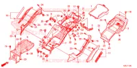 COPERTURA CORPO/SCATOLA BAGAGLI/ PORTATORE BAGAGLI per Honda ZOOMER 110 X 2015