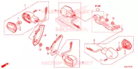 FRECCIA LAMPEGGIATORE per Honda ZOOMER 110 X 2015