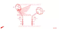 SPECCHIETTO per Honda ZOOMER 110 X 2015