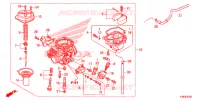 CARBURATORE (ASS.) per Honda CBF 160 UNICORN 2019