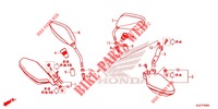 SPECCHIO   PARAMANO per Honda CRF 250 L 2019