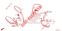 SPECCHIO   PARAMANO per Honda CRF 250 RALLYE 2019 2019