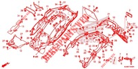 PARAFANGO POSTERIORE per Honda CROSSRUNNER 800 2018