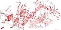 POMPA ACQUA/CILINDRO SERVO INNESTO per Honda CROSSRUNNER 800 2019