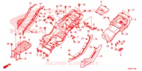 COPERTURA CORPO/SCATOLA BAGAGLI/ PORTATORE BAGAGLI per Honda ZOOMER 110 X 2017