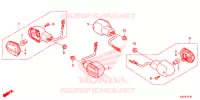 FRECCIA LAMPEGGIATORE per Honda ZOOMER 110 X 2017
