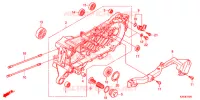 CASSA MANOVELLA SINISTRA per Honda ZOOMER 110 X 2019