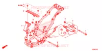 CORPO TELAIO per Honda ZOOMER 110 X 2019