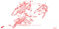 PARAFANGO POSTERIORE per Honda ZOOMER 110 X 2019