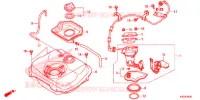 SERBATOIO CARBURANTE  per Honda ZOOMER 110 X 2019